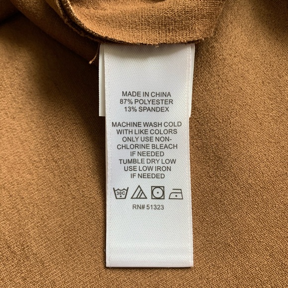 1. State Nordstrom Suede Zipper Tulip Skirt - Picture 4 of 7